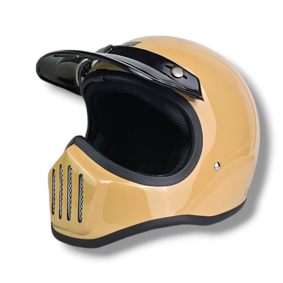 Helm Js Cakil Helm SNI Dewasa / Cakil Js Original Premium | Cream