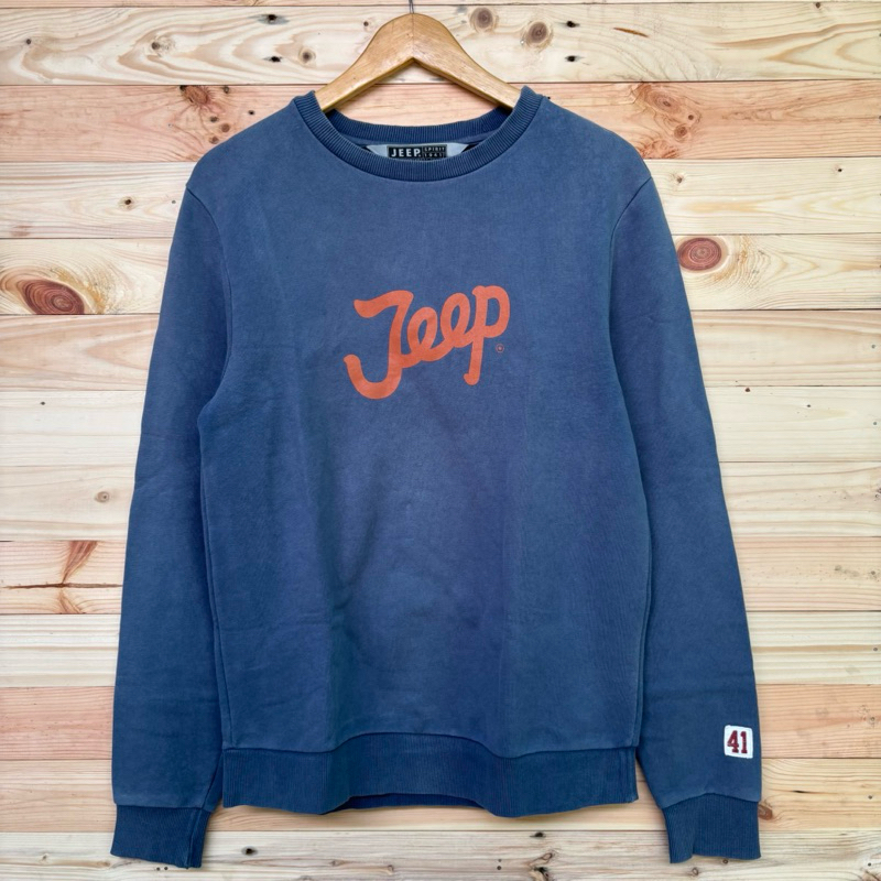 Crewneck Hoodie Jeep Spirit 1941 Originals - Second Very Good Condition Untuk Laki Laki & Perempuan