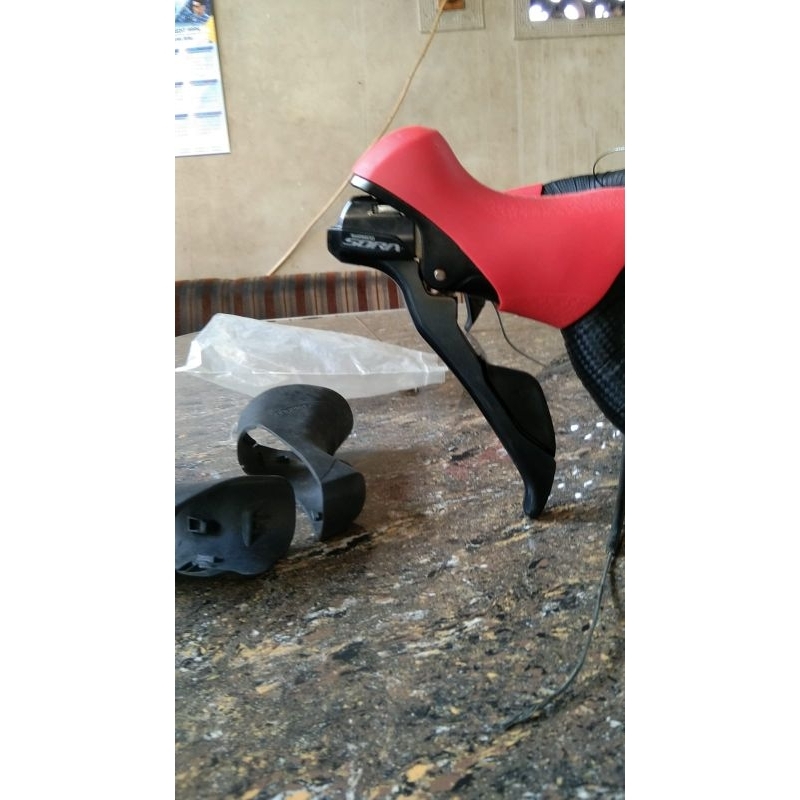 Dropbar set bekas pakai Brifter shimano Sora 9s