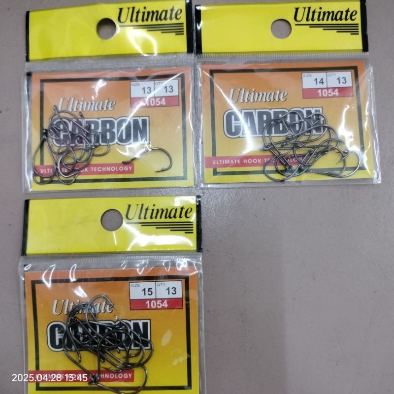 kail ultimate carbon hitam kuning mata pancing