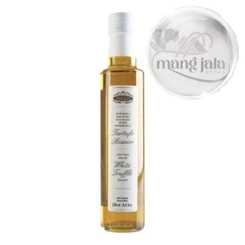 

Tartufi Jimmy Extra Virgin Olive Oil White Truffle Flavour 250ml Minyak Zaitun.