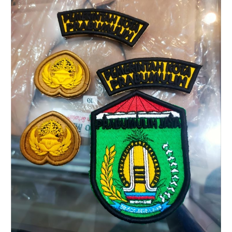 LOGO CUSTOM BORDIR TIMBUL PEMERINTAHAN