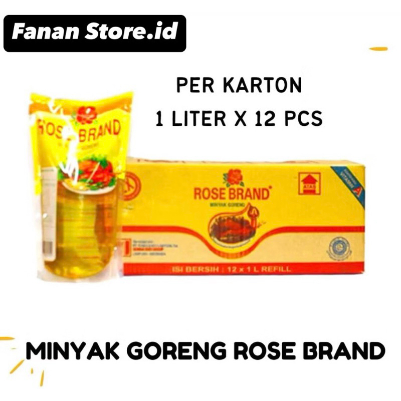 

Minyak Goreng Rose Brand Kartonan - Fanan Store.id