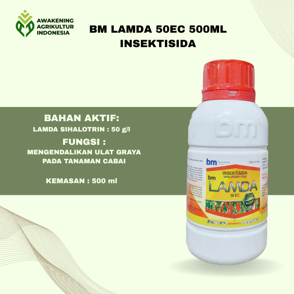 BM LAMDA 50EC 500ML INSEKTISIDA