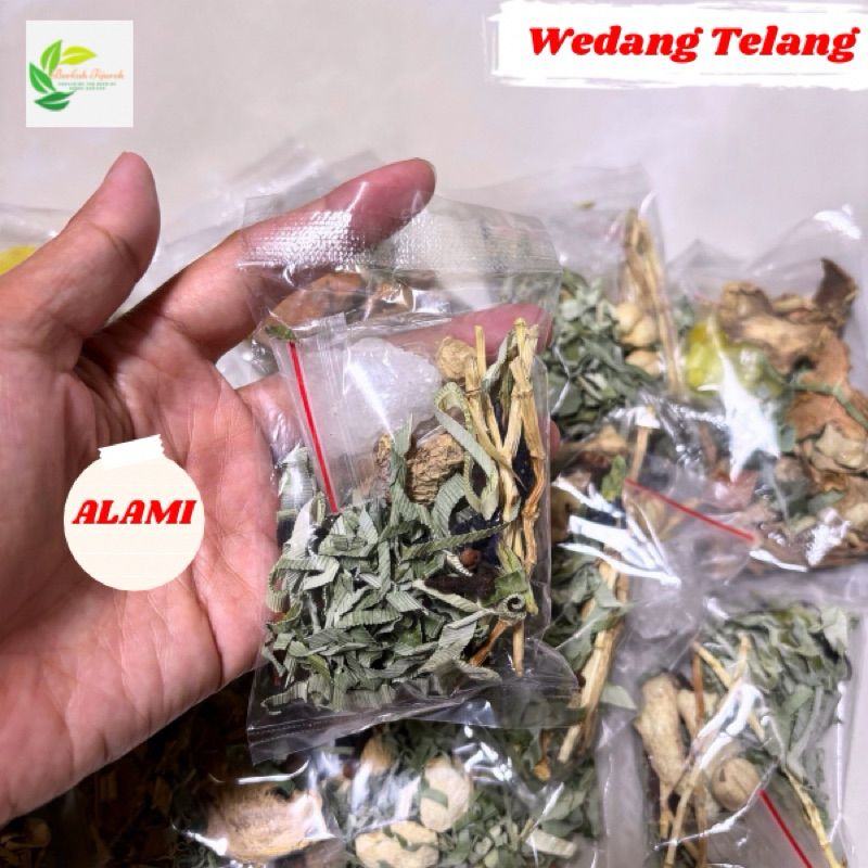 

Wedang Rempah Lengkap Bunga Telang Akar Alang