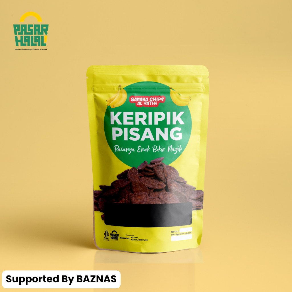 

Snack Camilan Banana Chips Al Fatih Snack Keripik Pisang