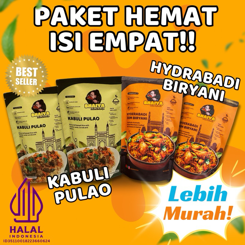

PAKET HEMAT 2 BIRYANI 2 KABULI