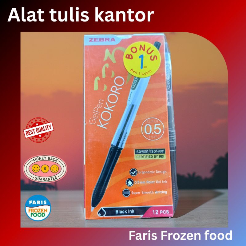 

Pulpen BP Zebra KOKORO Beli 1 lusin gratis 1