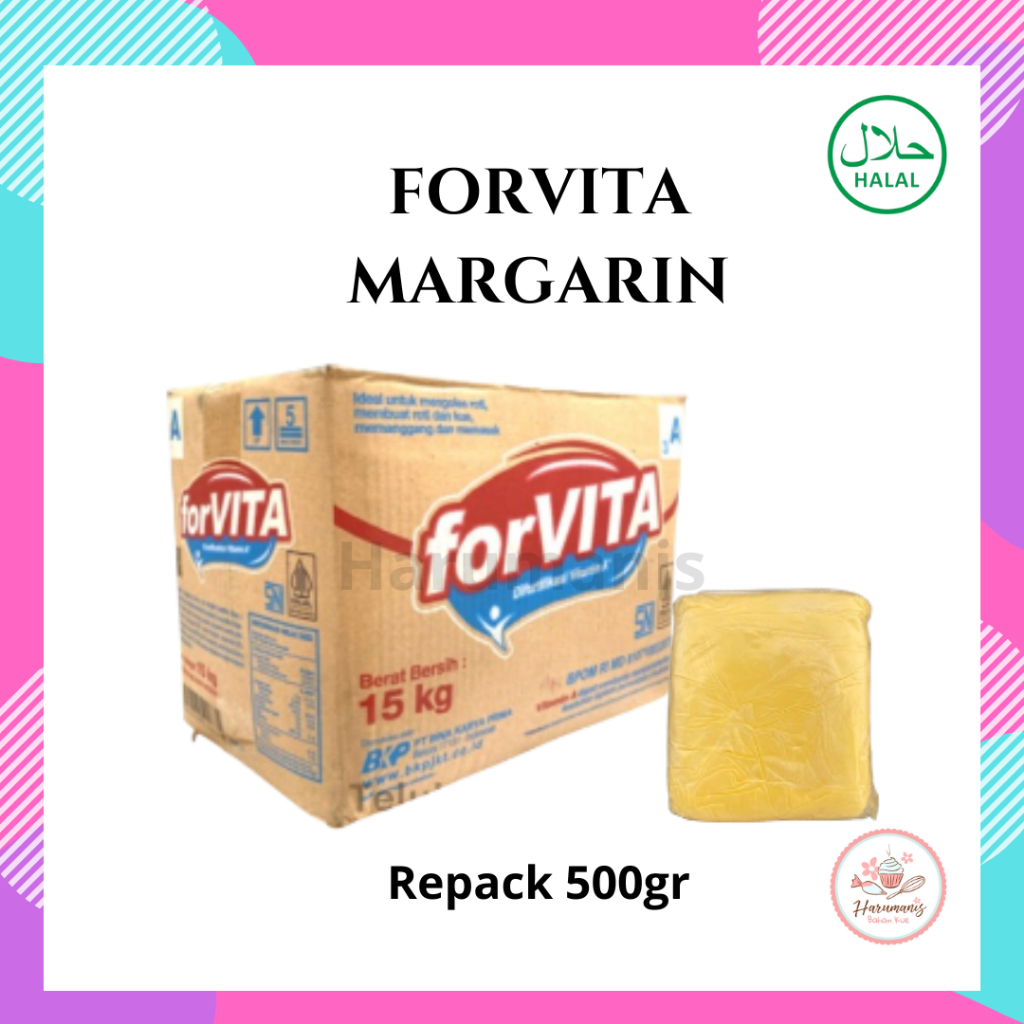 

Forvita Margarin Kemasan 500gr