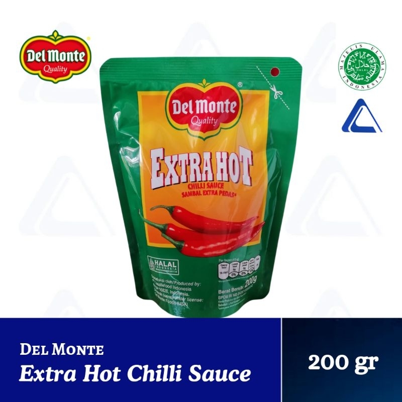 

Delmonte Extra Hot Chili Sauce/Saus Sambal 200g