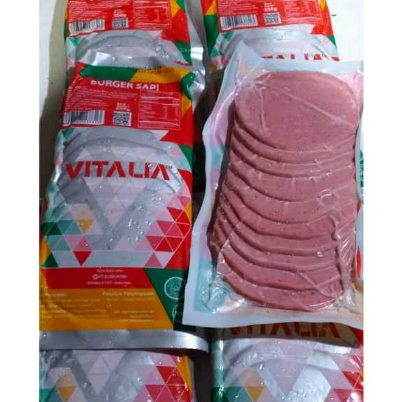 

Vitalia Burger Sapi Mini 280gr Isi 20