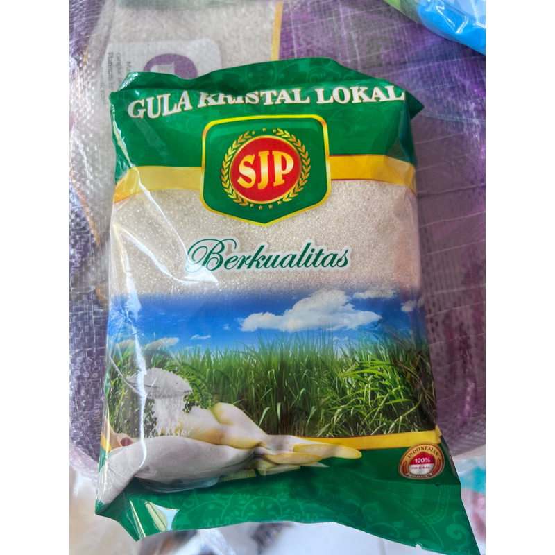 

Gula pasir Kristal Lokal 900 gr SJP