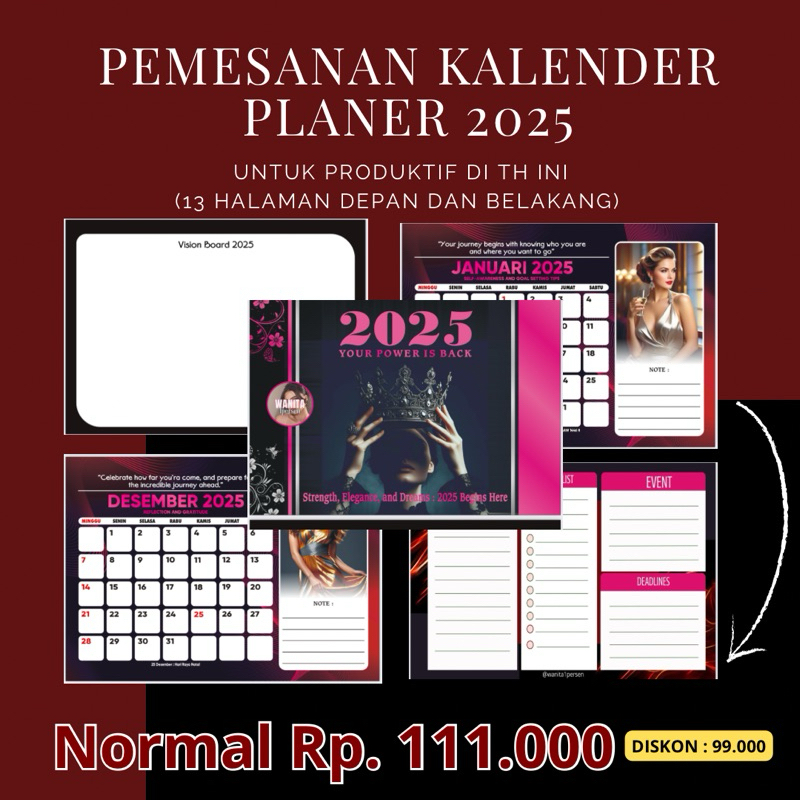 

Kalender Planner for Private Class