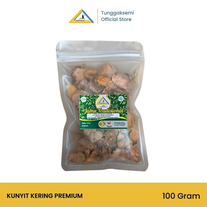 

TUNGGAKSEMI Kunyit Kering Premium 100 gram