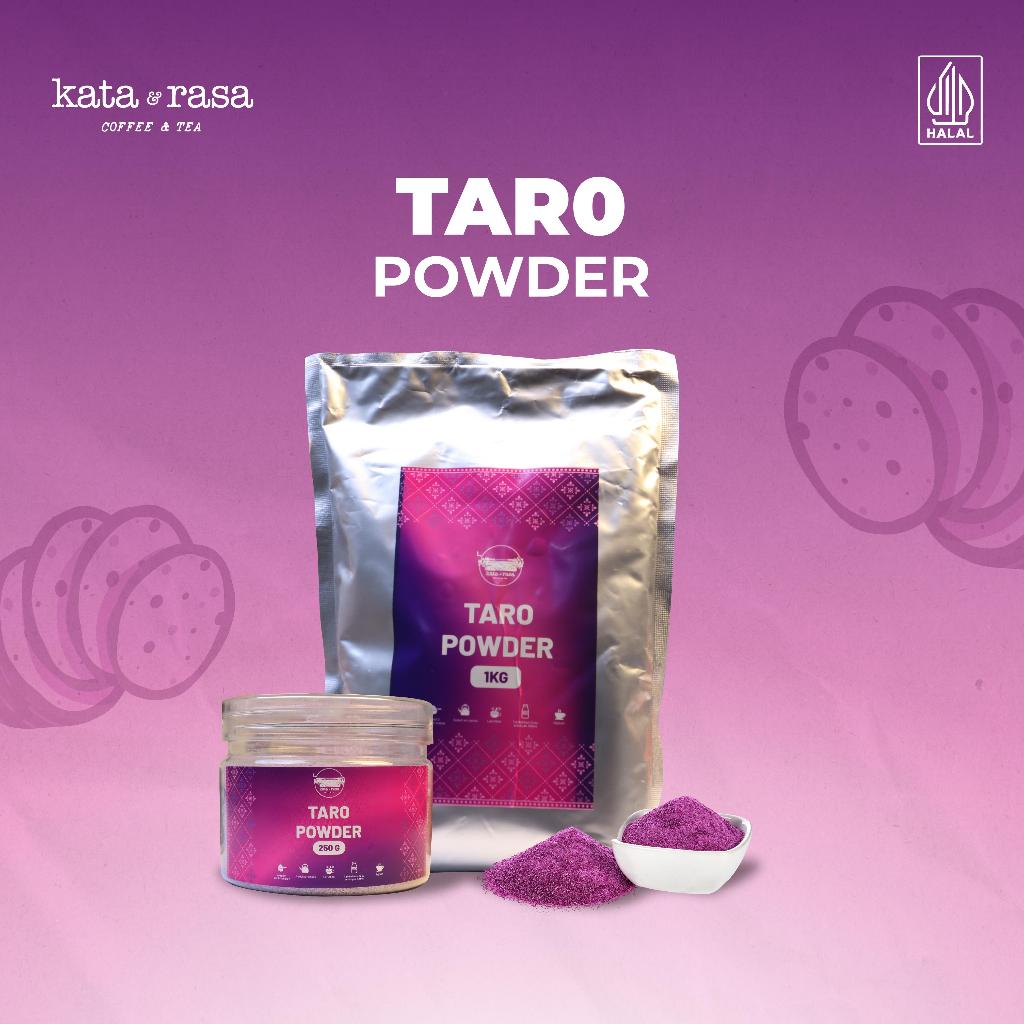 

Bubuk Minuman Kata Rasa Taro Powder | 250 gr - 1kg | Bubuk Minuman Taro | powder minuman