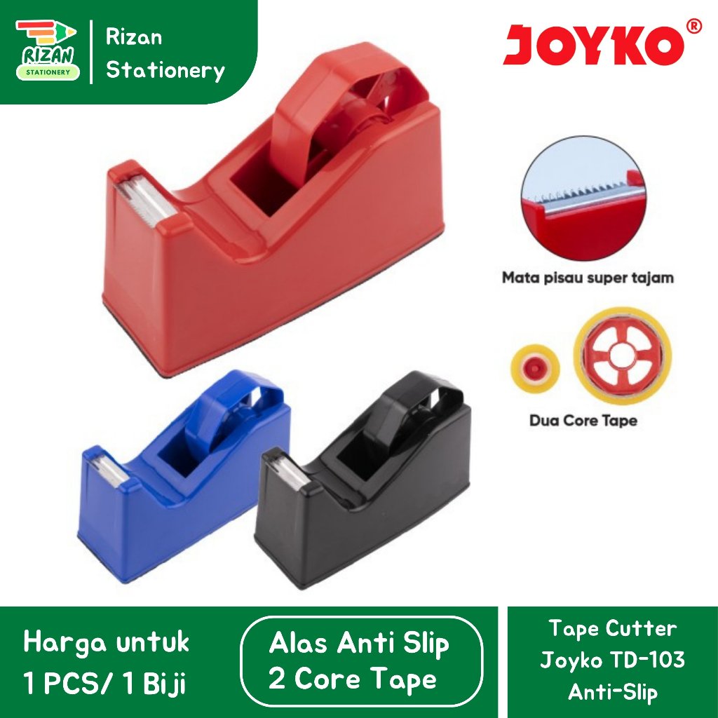 

[JOYKO] Tape Cutter | Tape Dispenser TD-103 Alas Anti Selip
