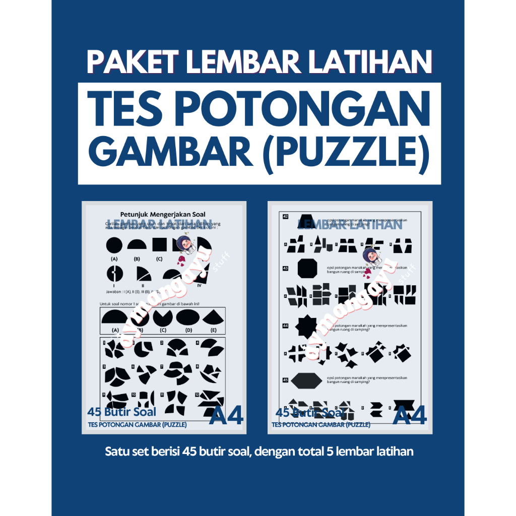 

LEMBAR LATIHAN PUZZLE (A4)