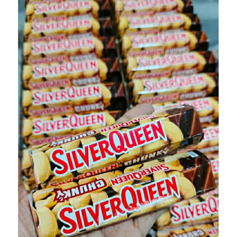 

Silverqueen 26gr 1karton isi 12pcs