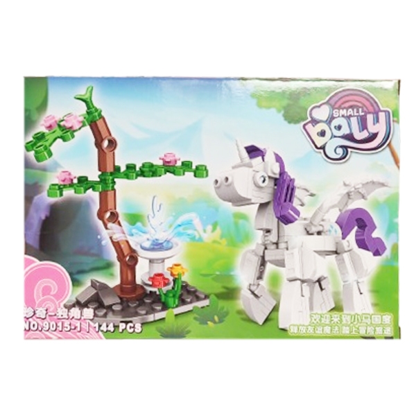 Mainan Block Bricks Kuda Pony Mainan Edukasi Balok Susun Kado Ulang Tahun Anak Perempuan