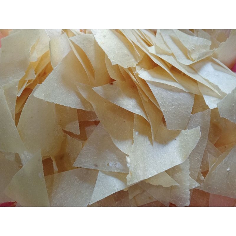 

kerupuk singkong mentah / kerupuk gethuk telo mentah / kerupuk singkong home industri / kemasan 200 gram