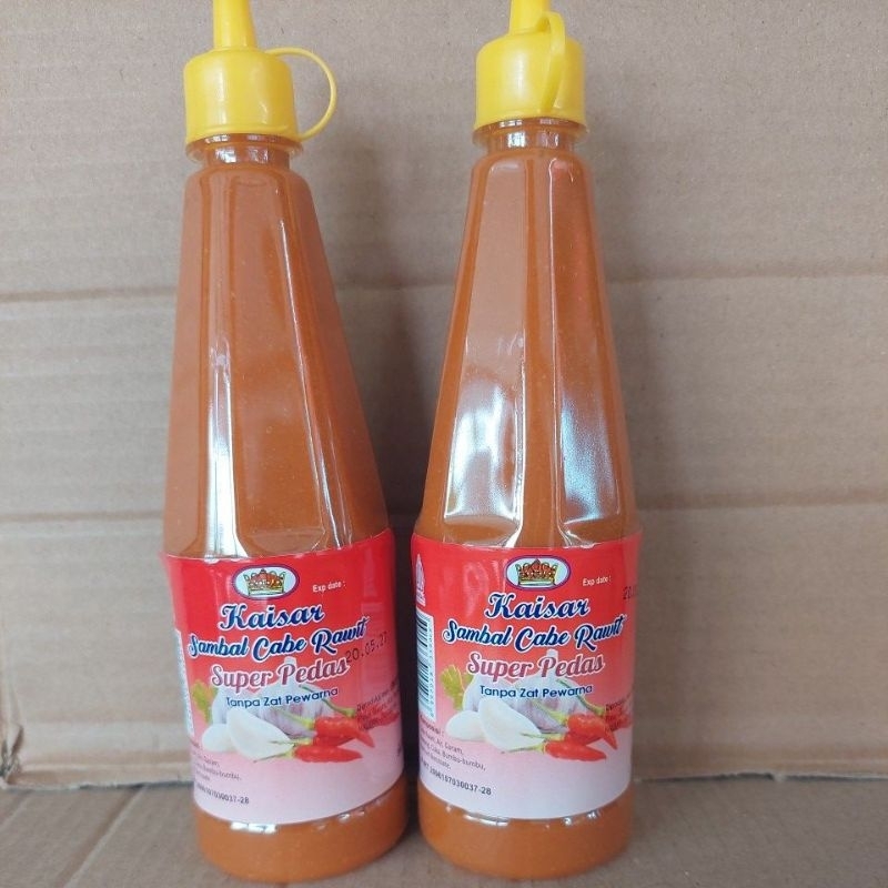 

Sambal Cabe Rawit Merk Kaisar Isi 300 Ml