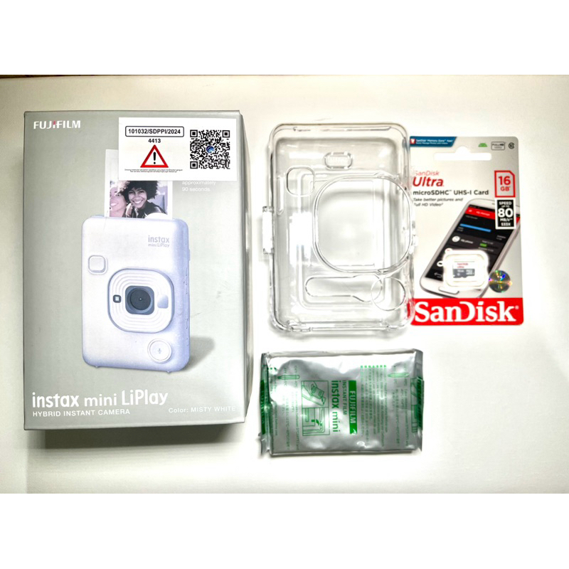 KAMERA FUJIFILM INSTAX MINI LIPLAY WARNA TERBARU,HYBRID INSTAN KAMERA,SMARTPHONE PRINTER