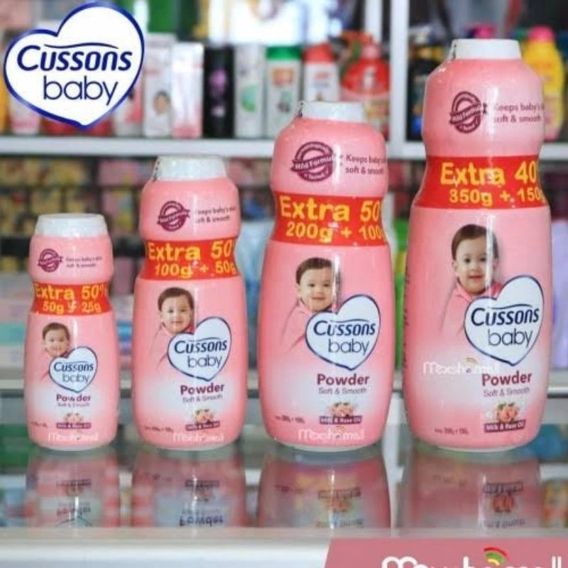 BEDAK BAYI CUSSONS 75GR, 100GR, 350GR