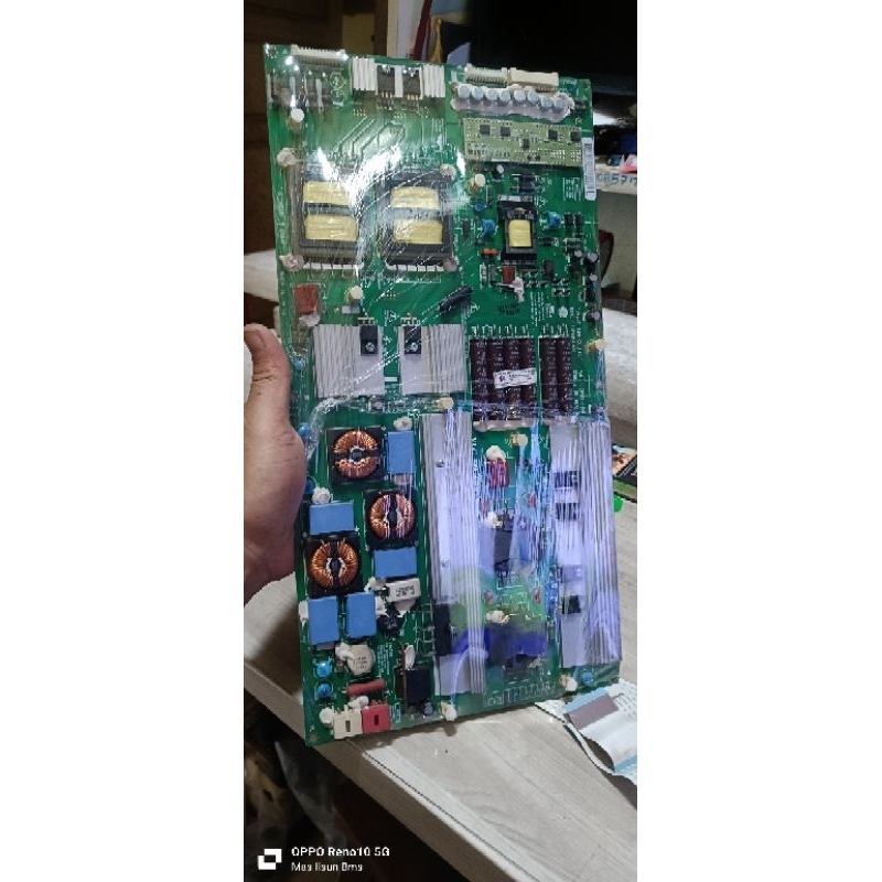 PSU POWER SUPPLY REGURATOR MESIN TV LG 42LH70YR kondisi normal l