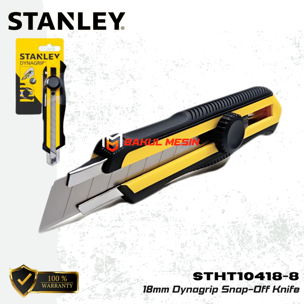 

STANLEY STHT10418-8 Dynagrip Snap-Off Knife CUTTER 18mm