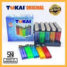 Korek Gas Tokai Original - 1 Box Isi 50 Pcs