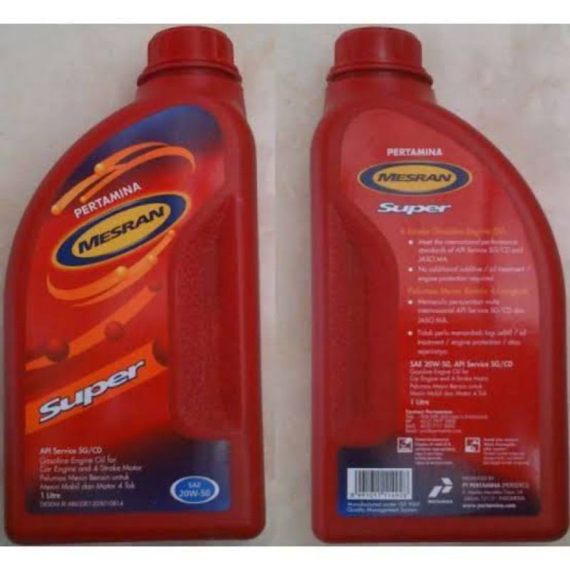 oli mesran super1Liter