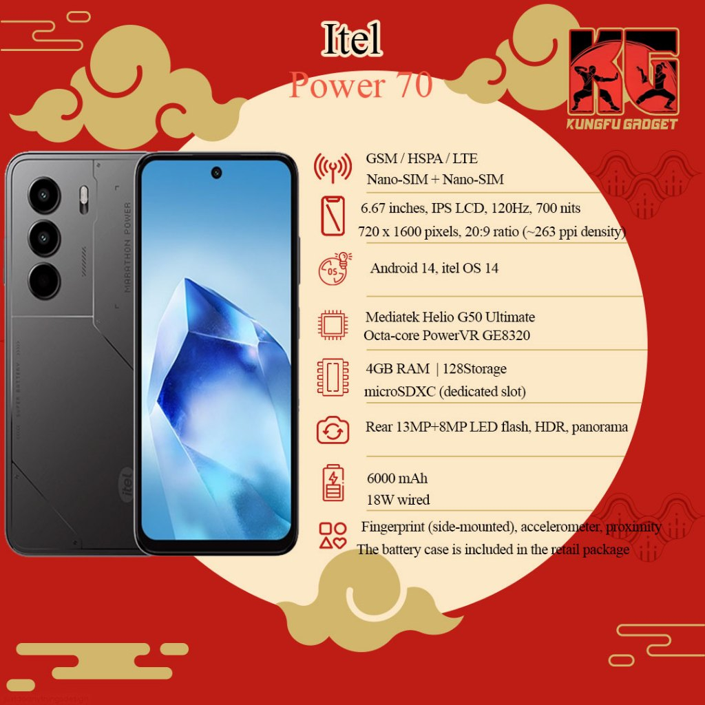 Itel P70 Series Garansi Resmi Itel Indonesia