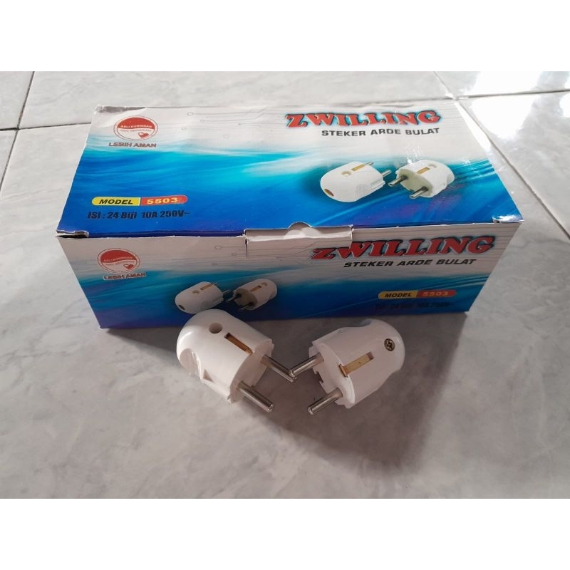 Steker Arde bulat Zwilling