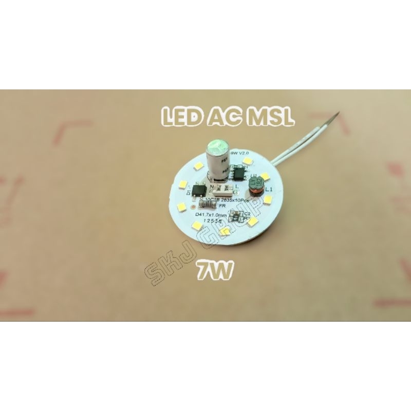 pcb led ac msl 7watt