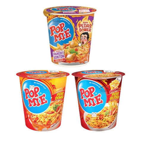 

Pop Mie Pedas Dower Gledek Jontor Berbagai Varian Pilih Rasa