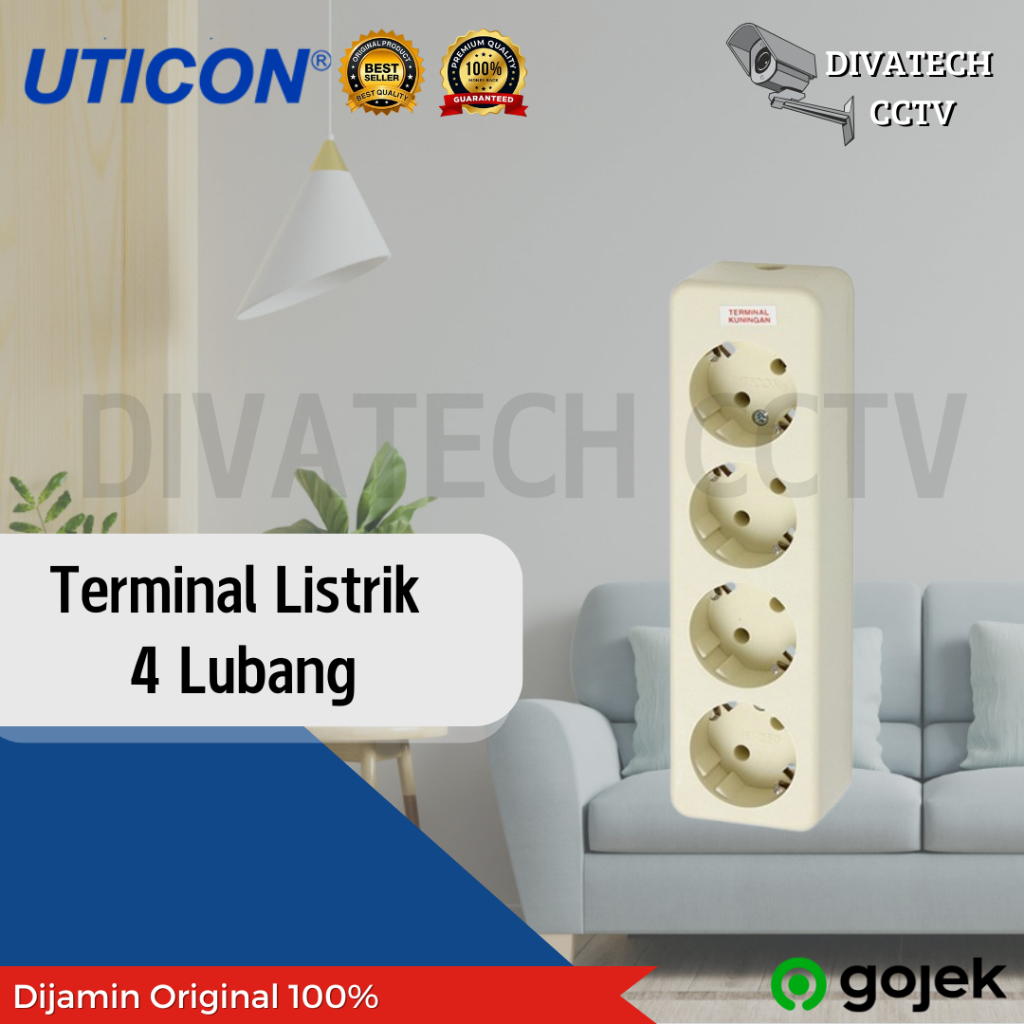 Terminal Listrik uticon 4 Lubang
