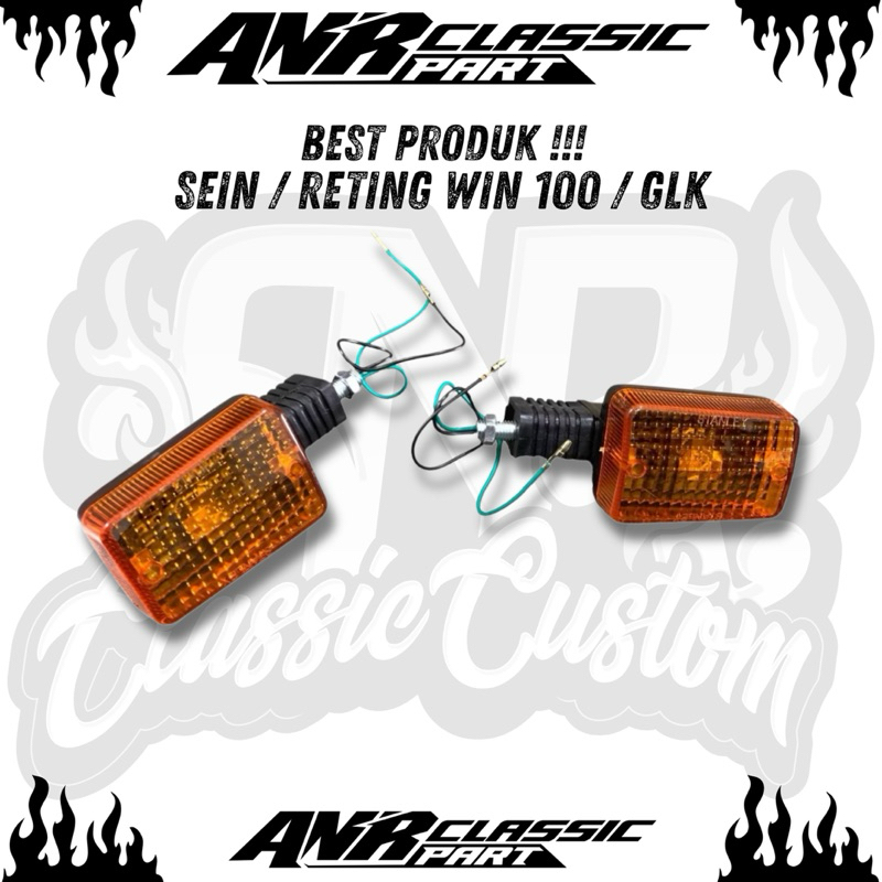 Lampu sein sen honda c700 c800 supercup win 100 gl100 sein honda win 100 sen win 100