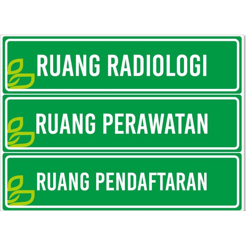 

Custom Sign Label Pintu l Sign Akrilik l Papan Akrilik Label 50x12cm UV Print