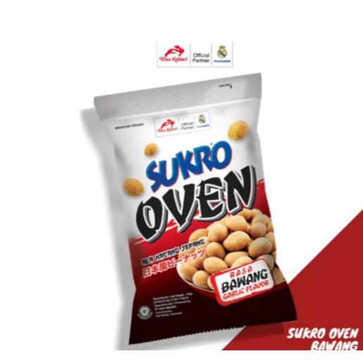 

Kacang Oven Sukro Oven 2000 Rasa Bawang Dua Kelinci 21gram