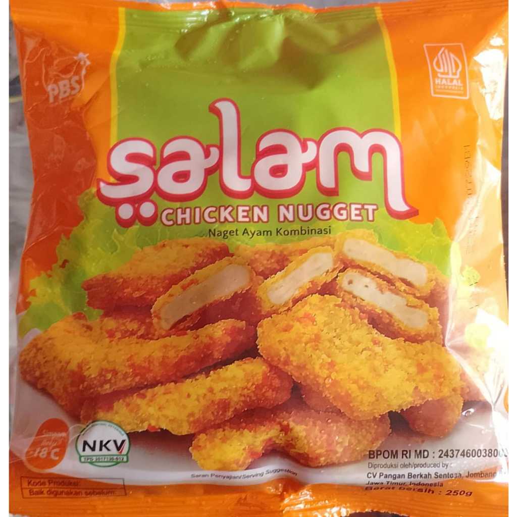 

SALAM Nugget ayam 250 Gram Harga Hemat