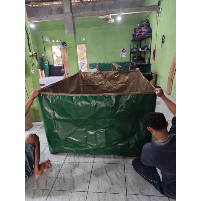 kolam terpal A20 6x2x0,5