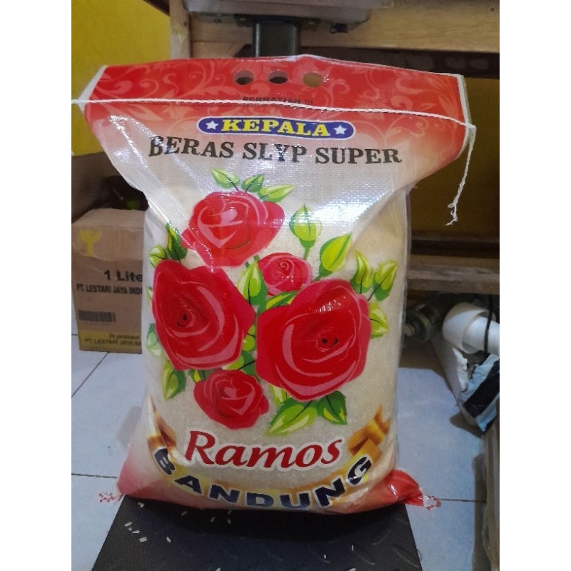 

beras merk ramos bandung kemasan 10kg (premium)
