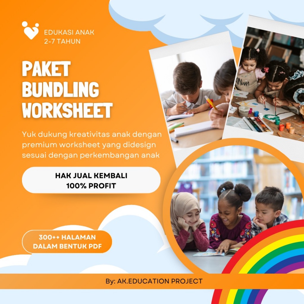 PREMIUM WORKSHEET EDUKASI ANAK 5-7 TAHUN