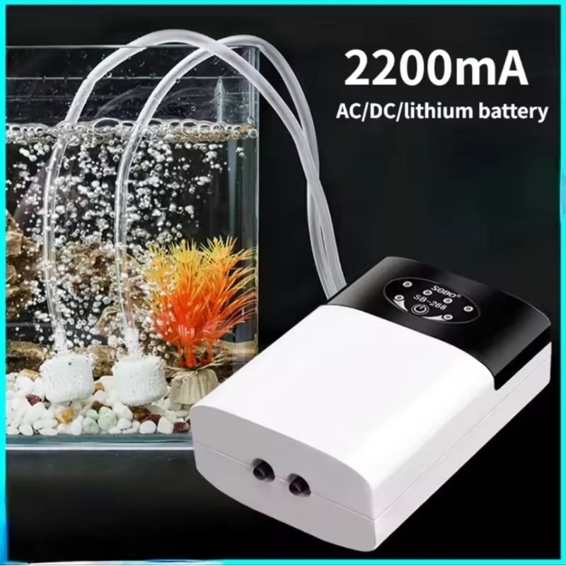 pompa gelembung udara oksigen akuarium aquarium akuascape aquascape aerator air pump pompa oksigen a