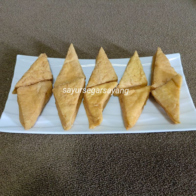 

Tahu Segitiga Cokelat