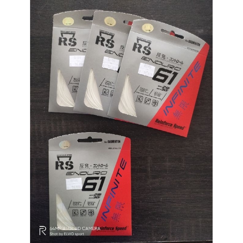 Senar Badminton Rs Enduro 61 / Senar Rs Enduro 61 Original