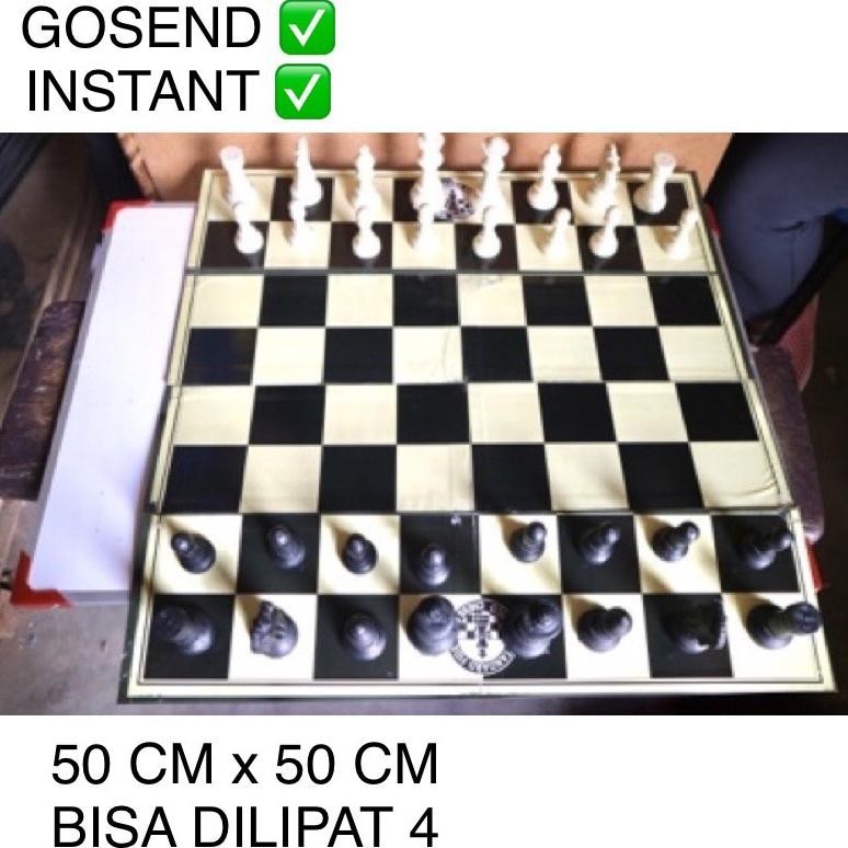 Catur Set Standard International Rapico Papan Lipat 4