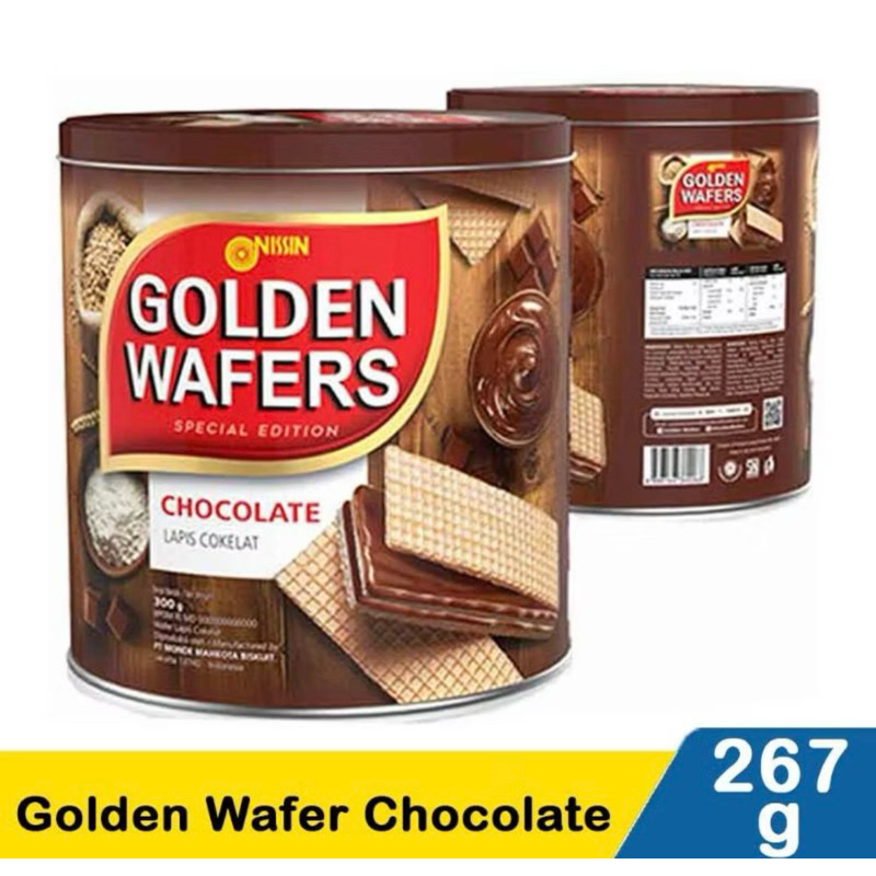 

Golden Wafer coklat 267 g exp 05/26