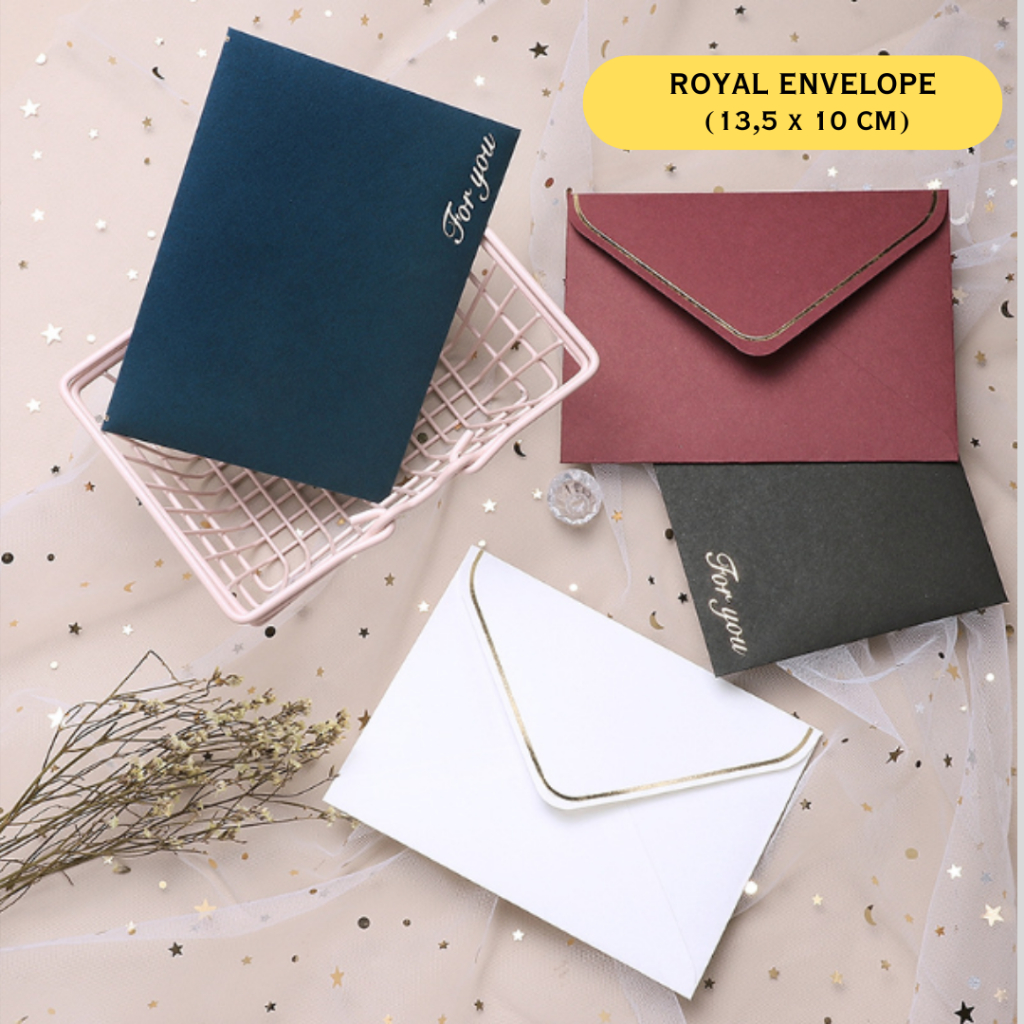 

Royal Envelope 13,5 x 10 CM Amplop Kosong Amplop Kartu Ucapan