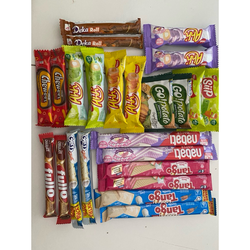 

aneka snack paket murah mix banyak varian